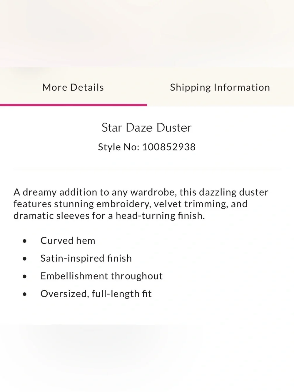 Free People Star Daze Duster - Picture 4 of 8